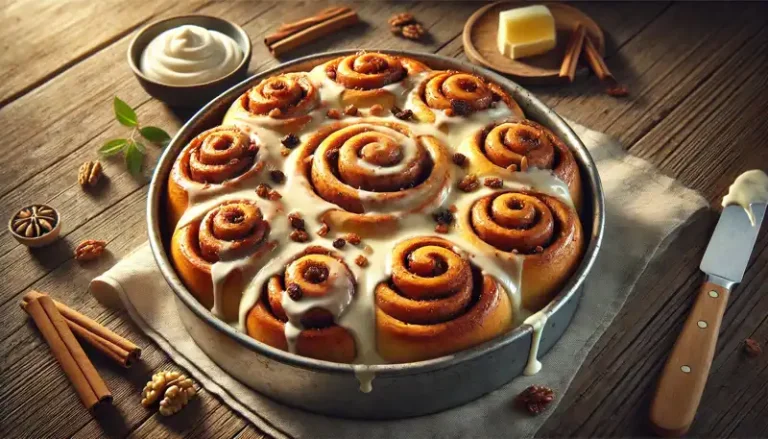 Cinnamon Rolls with Cream Cheese Frosting